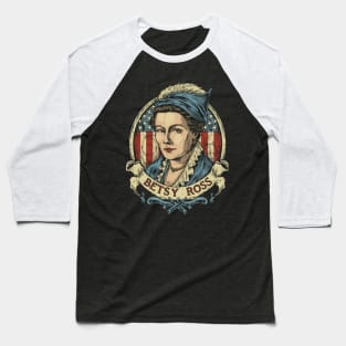 Betsy Ross - 1776 Baseball T-Shirt